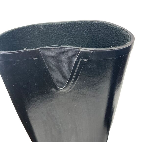 COUGAR WOMEN'S Black Rider Tall Waterproof Rubber Rain Boots US 6M - Picture 11 of 13